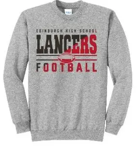 EHS Football Grey Crewneck