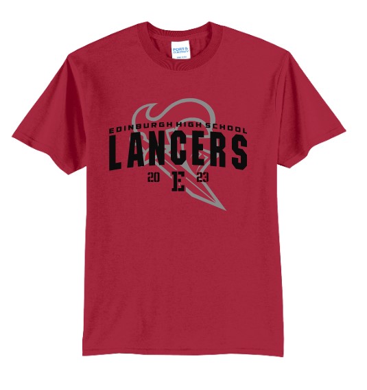 EHS Football Red T-Shirt – DMB Embroidery & Screenprinting