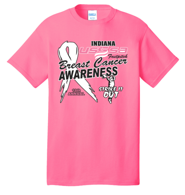 T-Shirt USSSA Breast Cancer Awareness Tournament