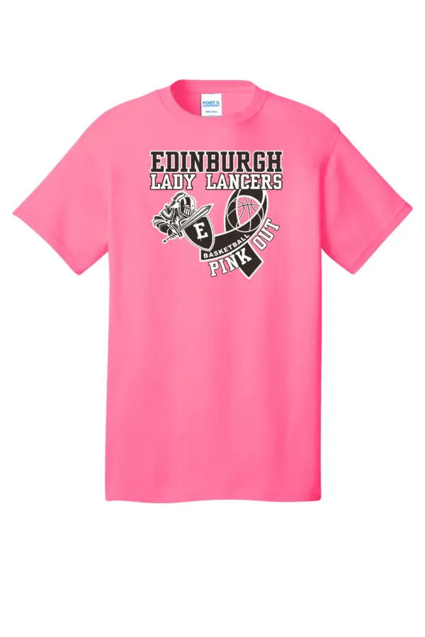 EHS Girls Basketball Pink Out T-Shirt