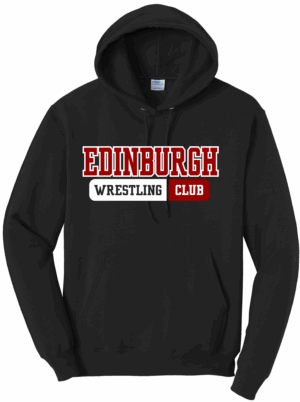 Port & Company® Cotton Hoody BLACK