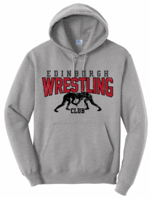 Port & Company® Cotton Hoody Athletic Gray